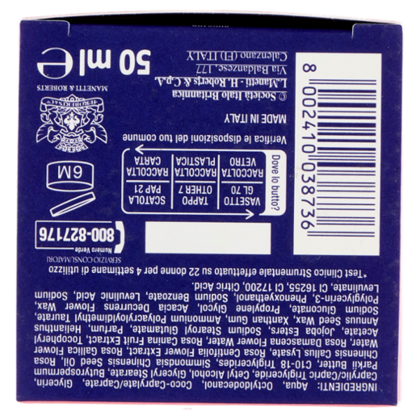 Acqua alle Rose Crema Antirughe Lenitiva 50 ml