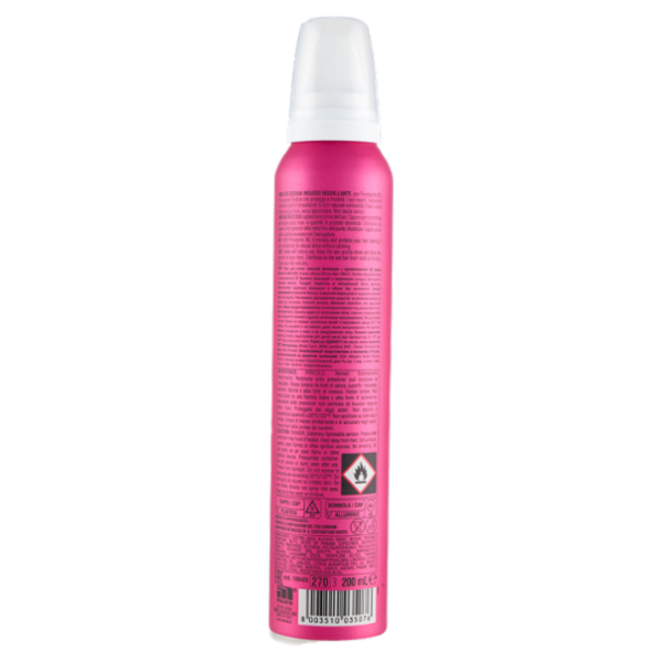 Malizia Giovani Pump IT B5 Pro-Vit Mousse Modellante Tenuta Forte 200 mL