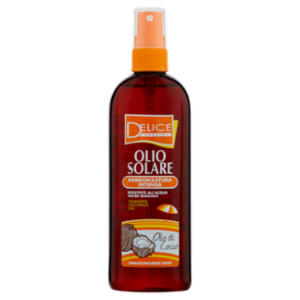 Delice Solaire Olio Solare Abbronzatura Intensa Olio Di Cocco 150 Ml