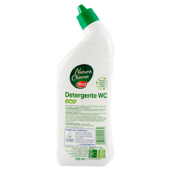Selex Natura Chiama Detergente per Wc Gel Ecologico 750 ml