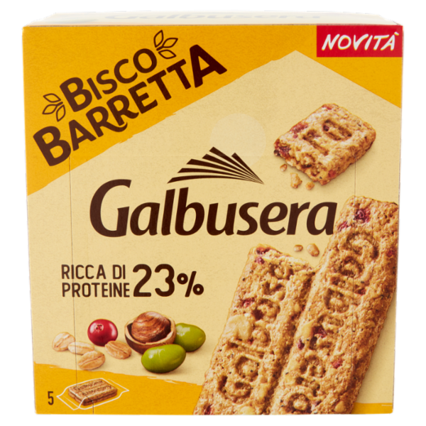 Galbusera BiscoBarretta ricca di proteine 5x36g