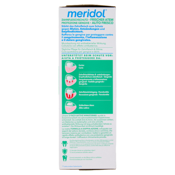 meridol collutorio Protezione Gengive e Alito Fresco 400 ml
