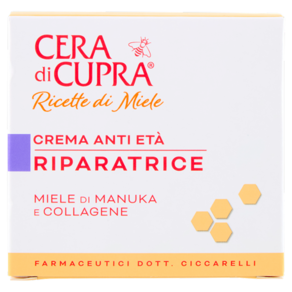 Cera di Cupra Ricette di Miele Crema Anti Età Riparatrice 50 ml
