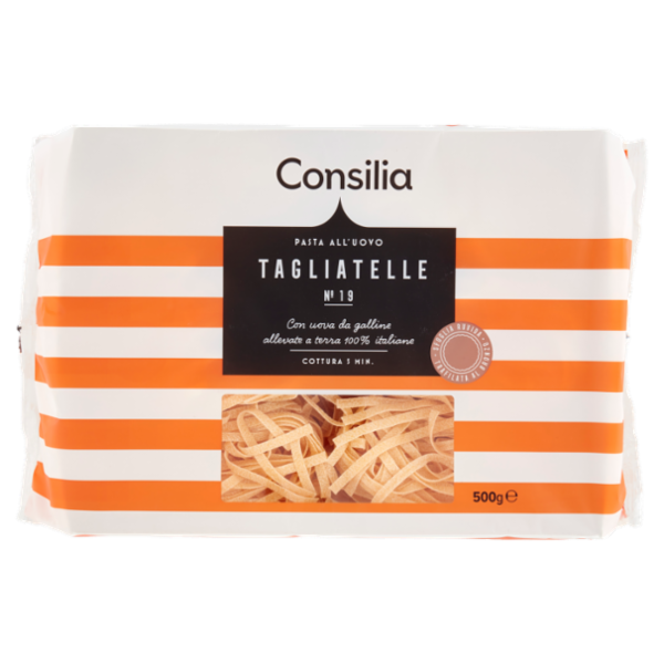 Consilia Pasta all'Uovo Tagliatelle N° 19 500 g