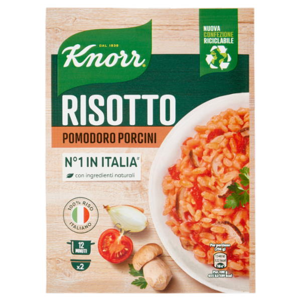 Knorr Risotto Pomodoro Porcini 175 g