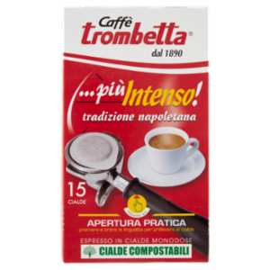 Caffè Trombetta Più Intenso! Espresso In Cialde Monodose 15 Cialde 105 g