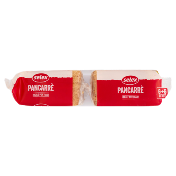 Selex Pane per Toast 6+6 Fette 200 g