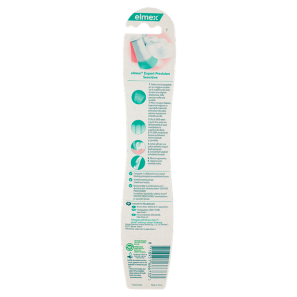 elmex spazzolino Expert Precision Sensitive, ultra morbido