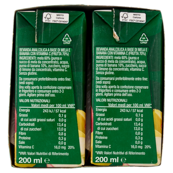 Yoga Optimum 70% Mela-BAnana 6 x 200 ml