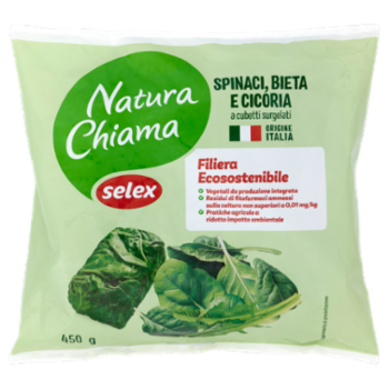 Selex Natura Chiama Contorno Tris Verde Surgelato 450 g