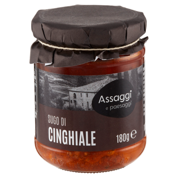 Assaggi e paesaggi Sugo di Cinghiale 180 g