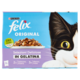 FELIX Original Selezioni Deliziose in Gelatina (Salmone/Anatra & Manzo/Pollo) 10 x 85 g