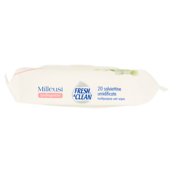 Fresh & Clean Milleusi Ipoallergeniche* salviettine umidificate 20 pz