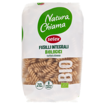 Selex Natura Chiama Pasta Di Semola Integrale Fusilli Biologici 500 g