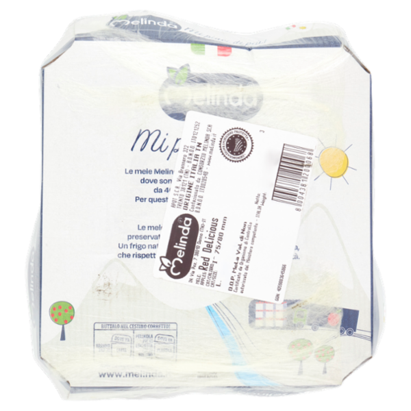 Melinda Red Delicious D.O.P Calibro 75/80 mm 0,800 kg