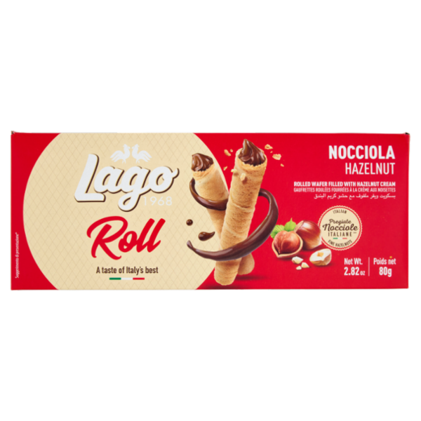 Lago Roll Nocciola 80 g