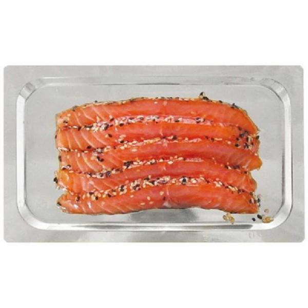Salmone Norvegese Affumicato Con Sesamo