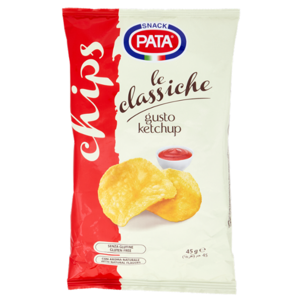 Pata chips le classiche gusto ketchup 45 g