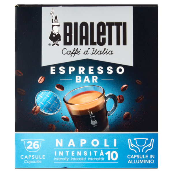 Bialetti Caffè d'Italia Espresso Bar Napoli 26 Capsule 182 g