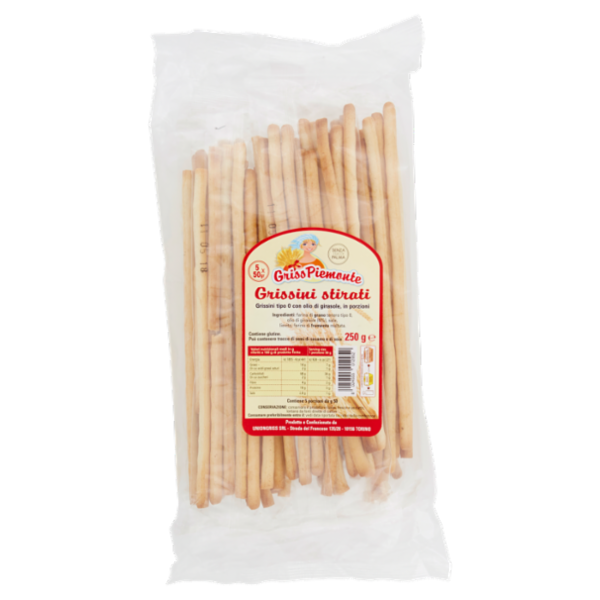 Griss Piemonte Grissini stirati 5 x 50 g