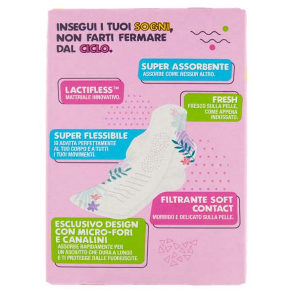 Lines 4You Assorbenti in Lactifless Giorno con Ali 10 pz