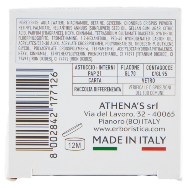 l'Erboristica Face Serum Pearls Skin Longevity Rimpolpante Rassodante 30 ml