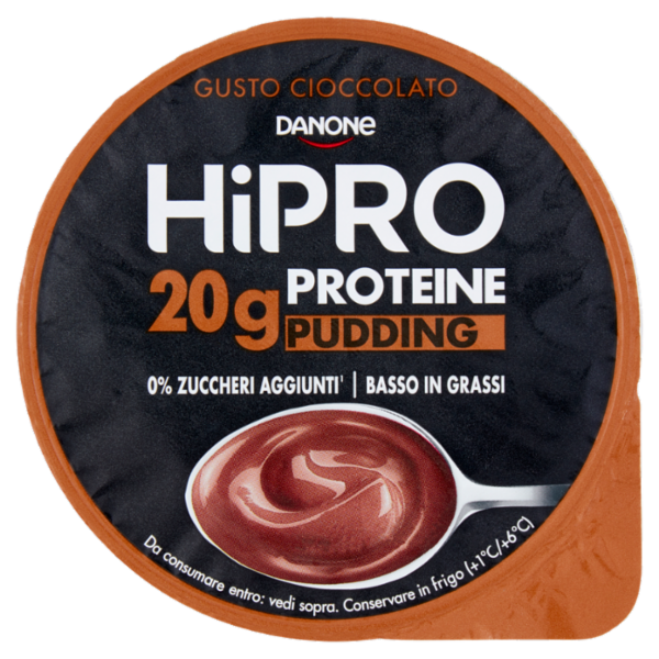 HiPRO Pudding 20g Proteine Gusto Cioccolato 200 g