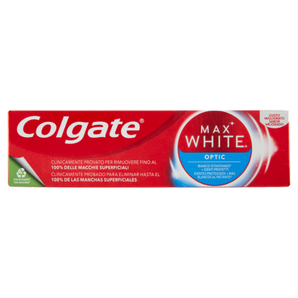 Colgate dentifricio sbiancante istantaneo Max White Optic 75 ml
