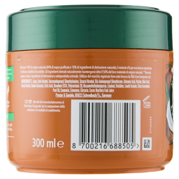 Herbal Essences Idrata profumo di cocco Maschera per Capelli 300 ml