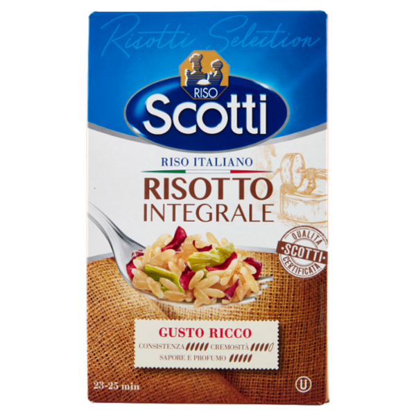 Riso Scotti Risotti Selection Risotto Integrale 1 kg