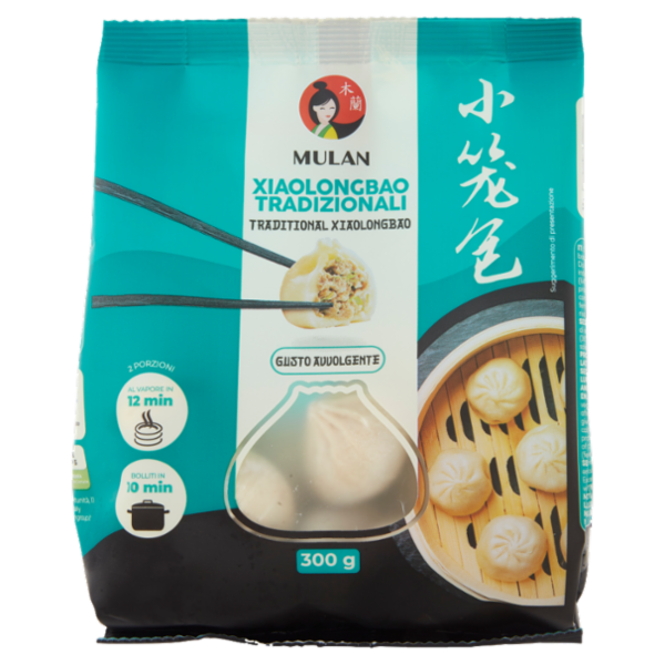 Mulan Xiaolongbao Tradizionali Gusto Avvolgente 300 g