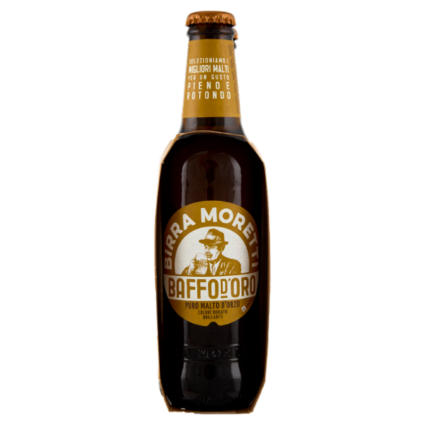 Birra Moretti Baffo d'Oro 3 x 33 cl