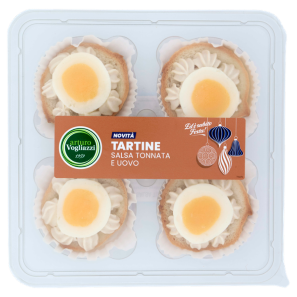 arturo Vogliazzi Tartine Salsa Tonnata e Uovo 160 g