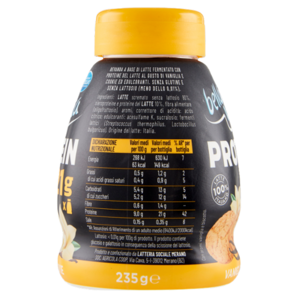 bella vita Protein Vaniglia Cookie 235 g