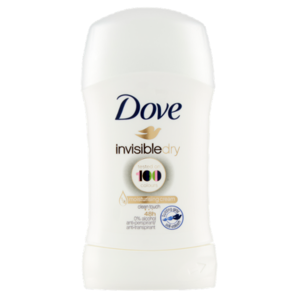 Dove invisibledry clean touch 40 ml