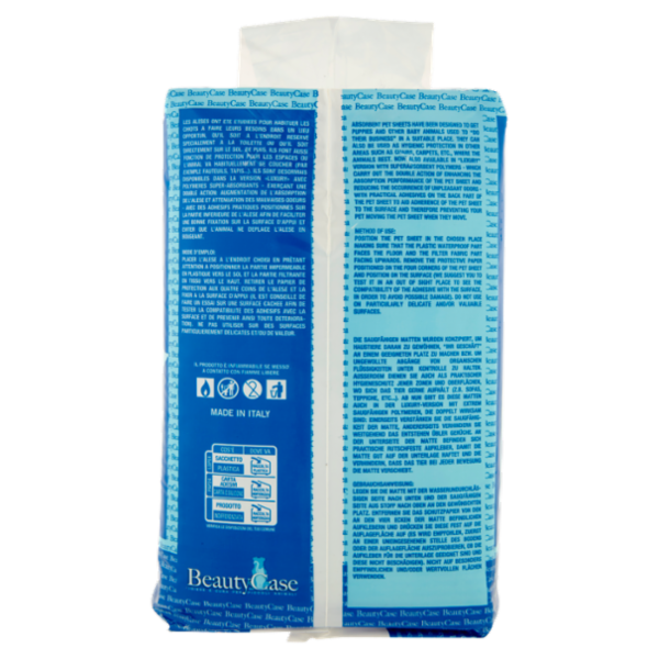 BeautyCase Tappetini Assorbenti Multiuso Luxury 60x60 cm 10 pz