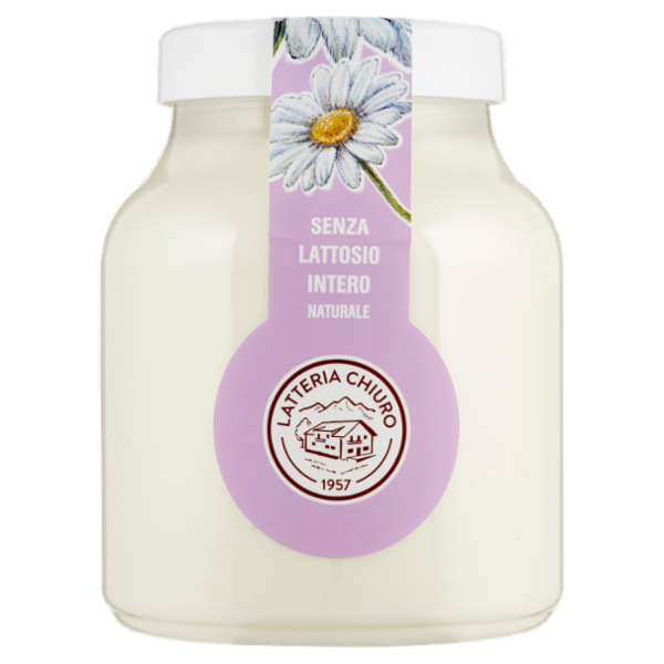 AlpiYo Yogurt di Valtellina Senza Lattosio Intero Naturale 500 g