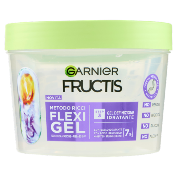 Garnier Fructis Metodo Ricci Flexi Gel Step 3 Gel Definizione Idratante 370 ml