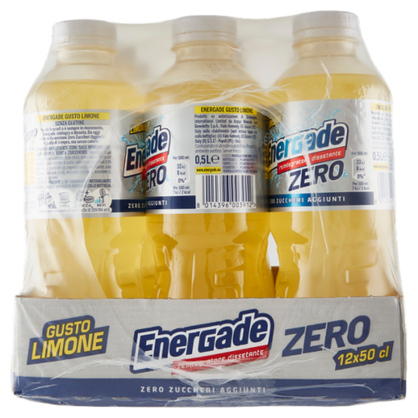 Energade Zero Gusto Limone 12 x 50 cl