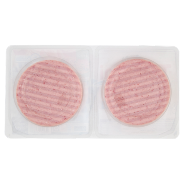 Teneroni Hamburger con Prosciutto Cotto 2 x 75 g