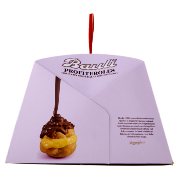 Bauli Profiteroles Torta con Bignè dal Cuore Cremoso 820 g