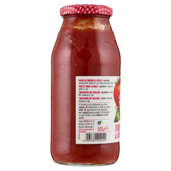 Le Conserve della Nonna Pomodoro al Basilico 500 g