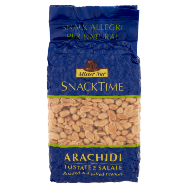 Mister Nut Snack Time Arachidi Tostate e Salate 1 Kg