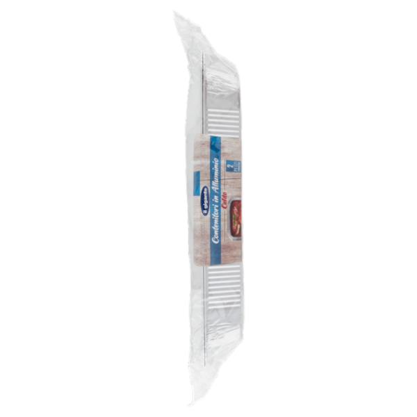 IL GIGANTE Contenitori in Alluminio Caldo 12 Porzioni 2 pz