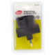 Selex Adattatore Pluristandard Spina 10A + 2 Prese 10A(Ita) + 1 Presa 10-16A(Ted) Nero