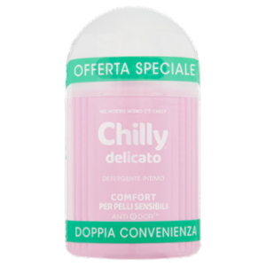 Chilly Delicato Detergente Intimo 2 x 200 Ml