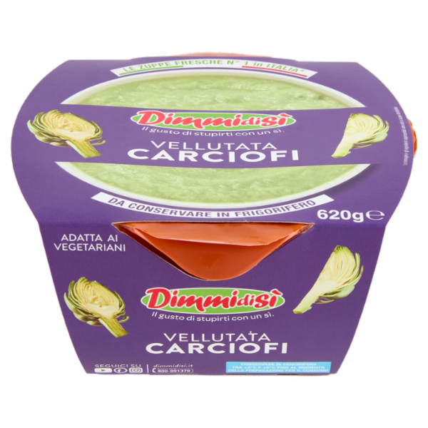 DimmidiSì Vellutata Carciofi 620 g