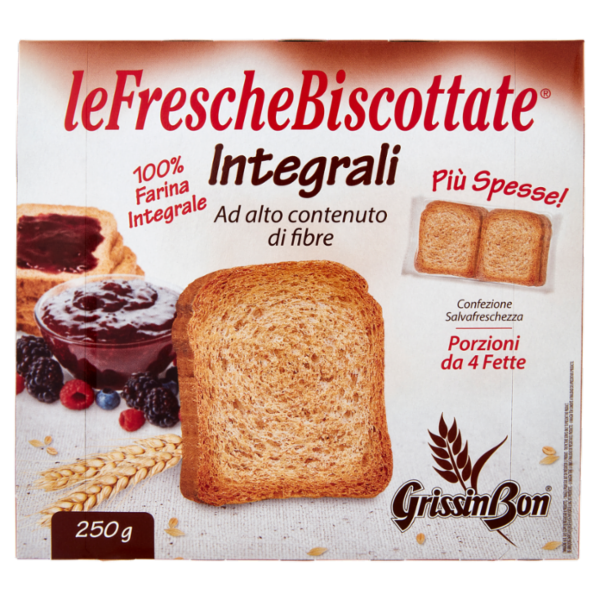 GrissinBon leFrescheBiscottate Integrali 250 g