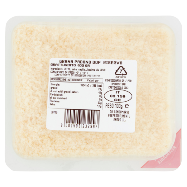 Grana Padano DOP Riserva Oltre 20 Mesi 100 g