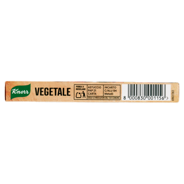 Knorr Vegetale 10 Dadi 100 g